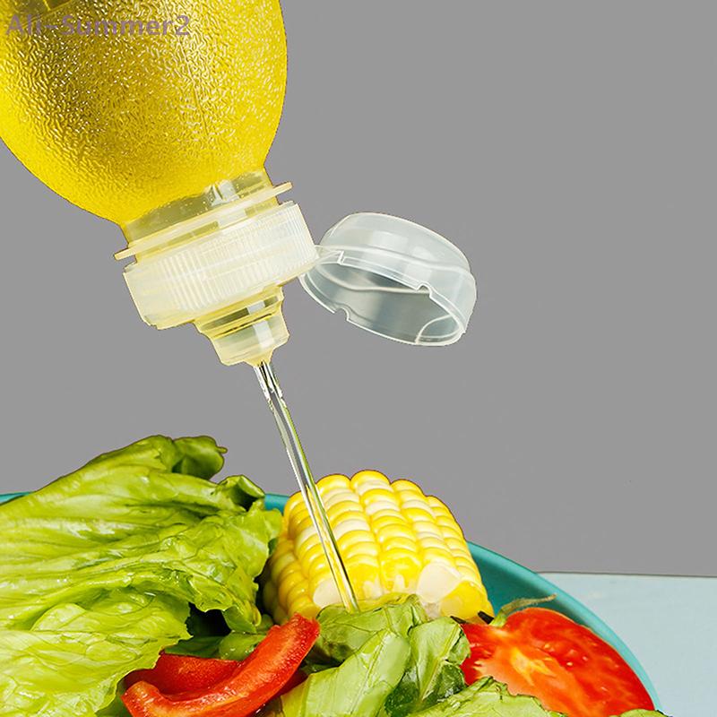{MX} 300/500/1000ML Plastic Seasoning Squeeze Bottle Kitchen Oil Dispenser Bottle For Salad BBQ Sauce Condiment Container