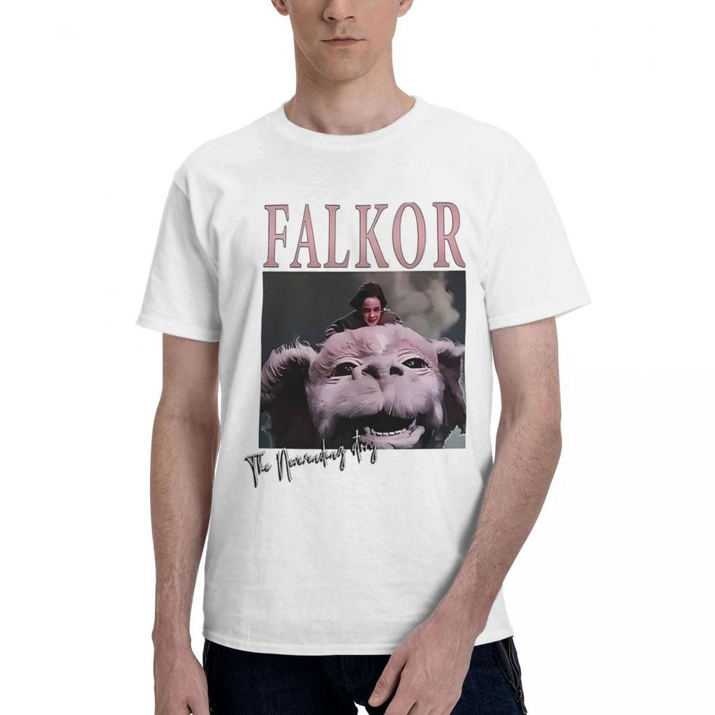 Neverending Story Falkor 100 Cotton Casual Breathable Confortable Anime Mens Clothing Deals Funny Gift