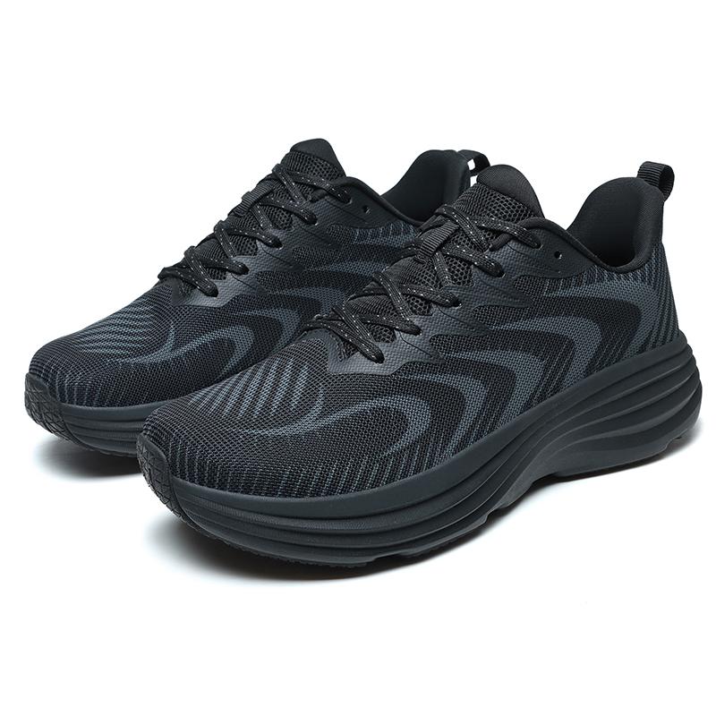 

TUINANLE Повседневные кроссовки Широкая обувь для пальцев для мужчин Широкая полнота Комфортная обувь для ходьбы Нескользящие кроссовки для занятий спортом на открытом воздухе 39 чёрный