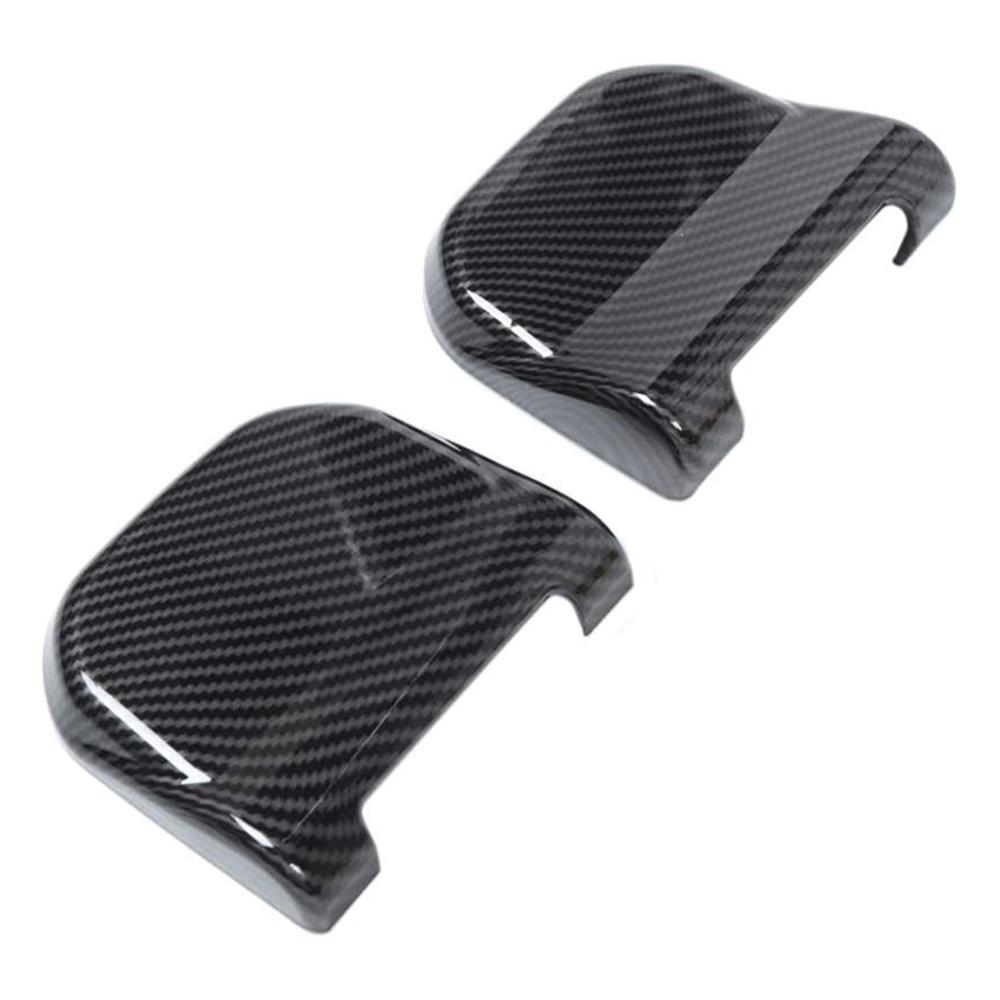 Car Exterior Tailgate Door Hinge Decoration Cover Trim For Suzuki Jimny JB64 JB74 2019-2024+ Carbon Fiber Accessories