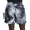 Nike All-Over Print Fitted Mid-Rise Drawstring Sports Shorts Men Shorts Black DV9546-010