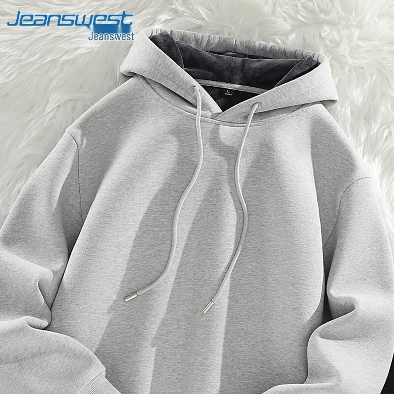 Jeanswest Men's Fleece Lined Hooded Sweatshirt