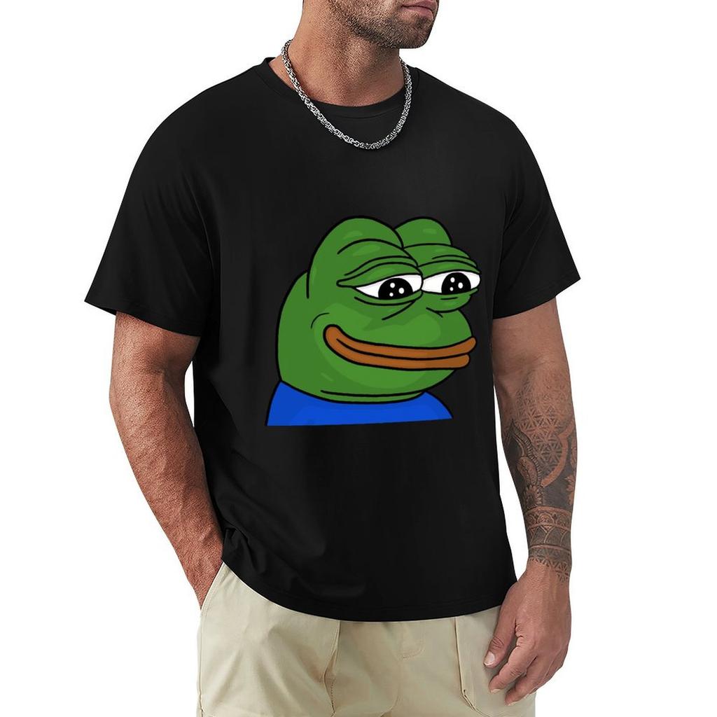 FeelsOkayUnisex Pepe TShirt Gym Wear Breathable Short Sleeve Tee