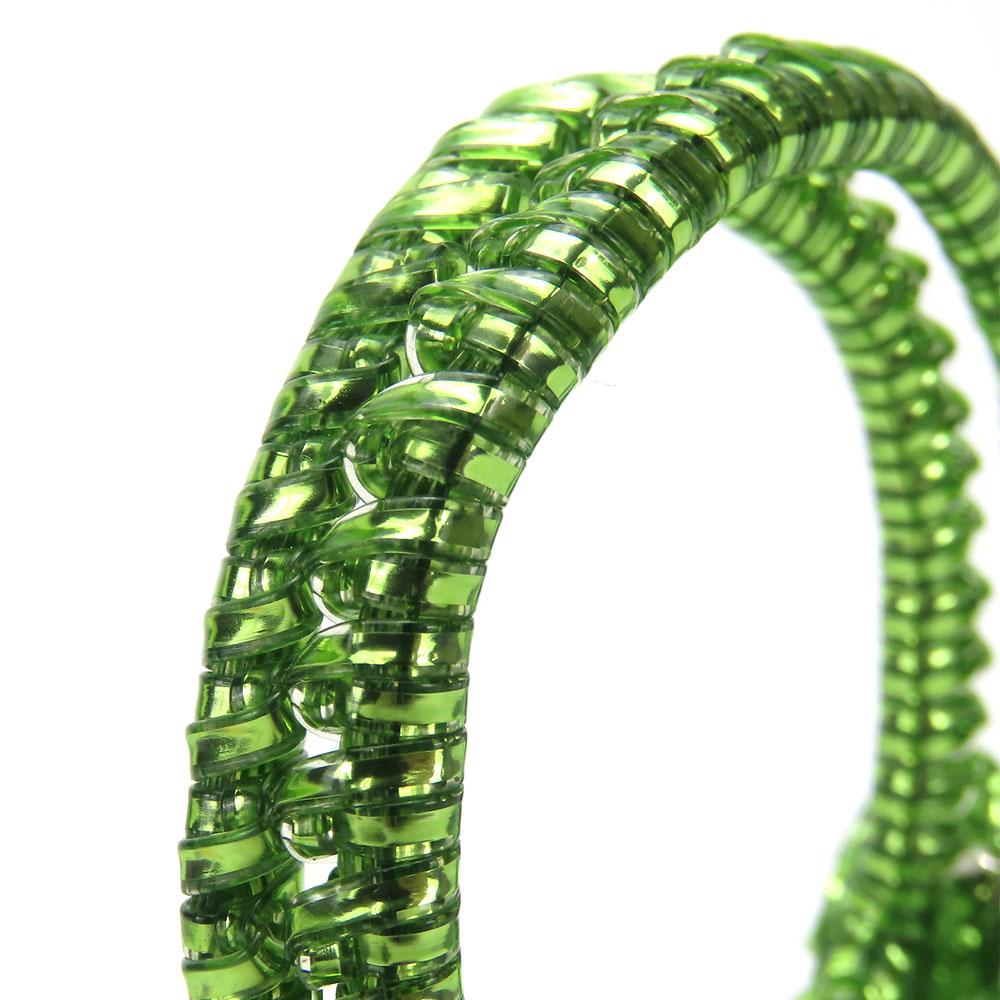 Used ANTEPRIMA Handbag Wire Bag PVC Green Party