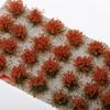 Miniature Flower Tufts Studio Grass Self Adhesive 28Pcs Mountain Model Train