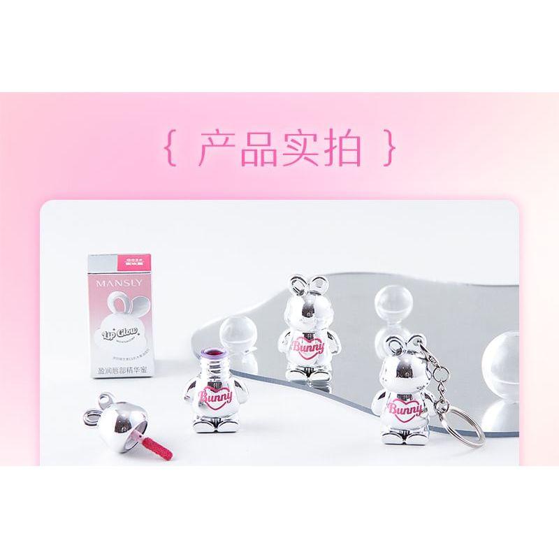 MANSLY - Bunny Keychain Lip Gloss - 4 Colors