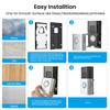 Adhesive Doorbell Mount with Video Doorbell 3 Plus 4 Battery Doorbell Plus Professional Without Drilling Installation
