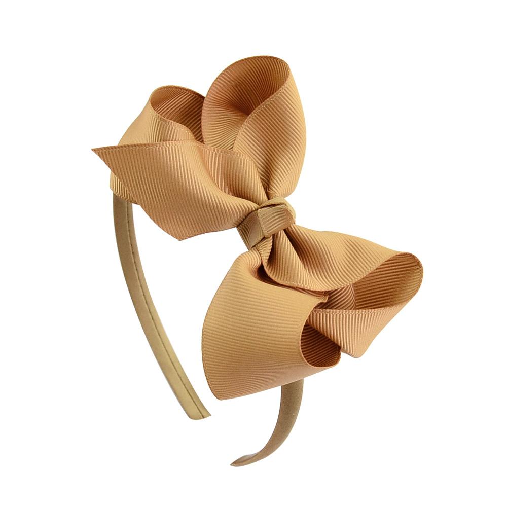 1 Pc Candy Color Cute Girls Headbands Kids Solid Bowknot Hair Bands Lovely Handmade Headwear Children Hair Accessories