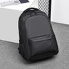 15.6 Inch Laptop Bag Waterproof Student Shoulder Bag with Arcuate Straps Casual Unisex Large Capacity Backpack Simple Design