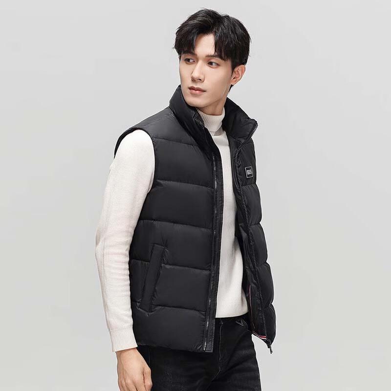 Xuezongfei Men's Stand-Collar Down Vest