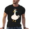 T-shirt Oozora Canard Dansant Shuba Shuba Meme t-shirts graphiques pour homme t-shirts pour homme Coton T-shirt