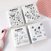 White Puppy Album Clear Pockets Holds 40 Mini Photos Instax Photo Album for Fuji Instax & Name Card 7s 8 25 50s Mini Photo Album