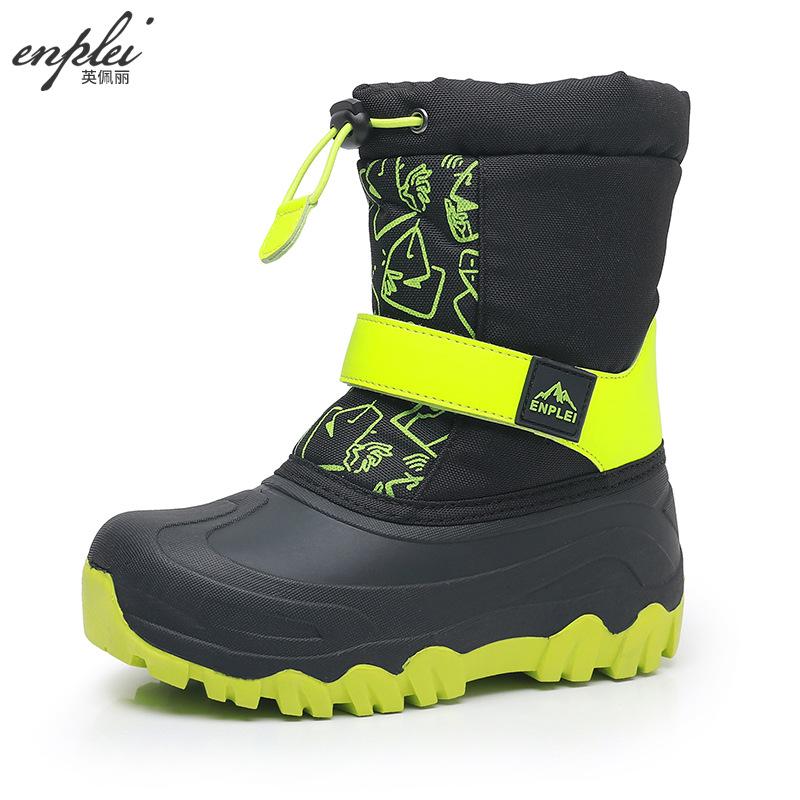 

Мужские и женские детские утепленные холодные теплые легкие походные альпинистские водонепроницаемые нескользящие спортивные высокие зимние ботинки хлопковые хлопковые туфли 36
