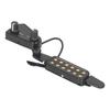 Acoustic Guitar Pickup Volume Adjustable Magnetic Guitar Pickup with 3 Meters Cable Black