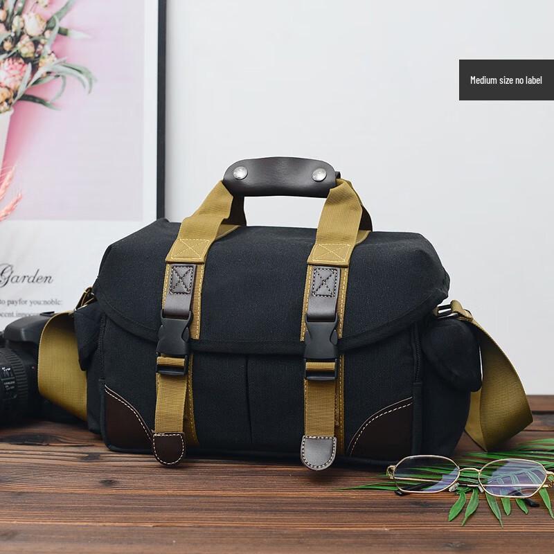 Canvas DSLR Camera Shoulder Bag