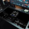 Newcastle United F Mouse Pad Large Gaming Table Cushion Non-slip Laptop Tablet Big Mousepad XXL Mat Mini PC Playmat With Lock Edge_xia