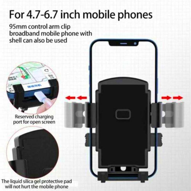 Motorcycle Bike Phone Holder Bicycle Cellphone Stand Adjustable Support MTB Bike Handlebar Silicone Mount Holder Universal