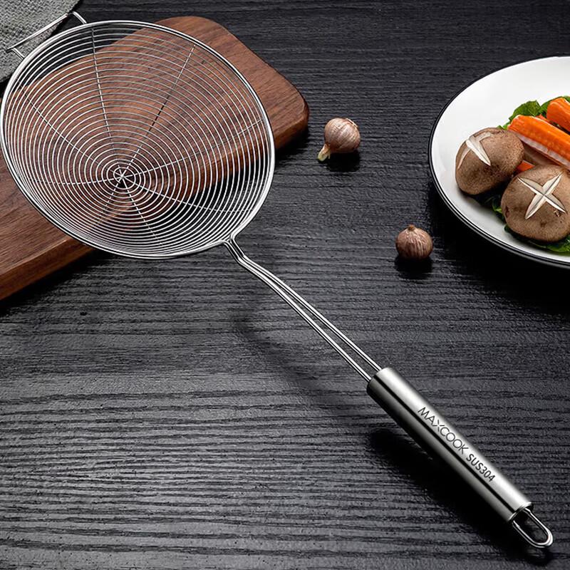 

MAXCOOK 304 Stainless Steel Wire Skimmer