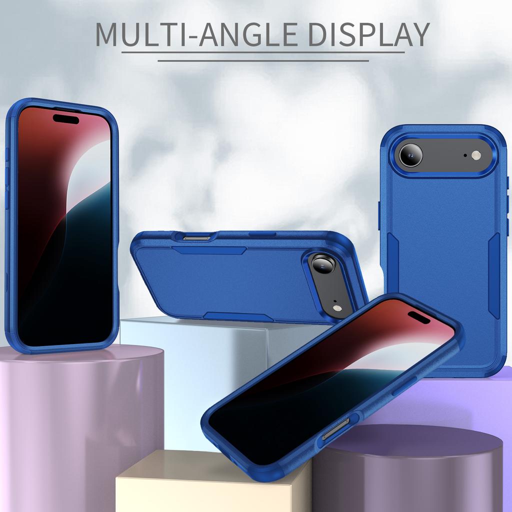 For iPhone Air Case 3 In 1 Shockproof TPU PC Phone Cover