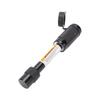 Trailer Hitch Receiver Lock with Two Keys 1 2 in Pin Diameter 5 8 in Sleeve Press to Lock Mechanism Locking Receiver