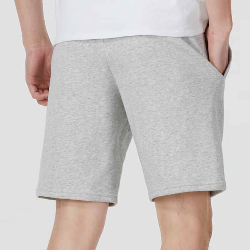 Puma Letter Logo Print Lace-Up Straight Casual Shorts Unisex Bottoms Grey 626881-04