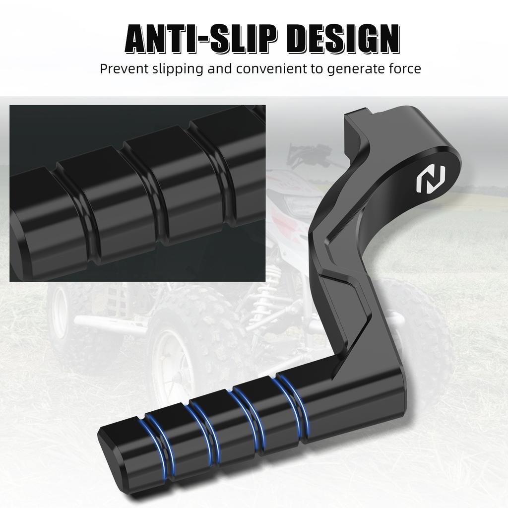 NICECNC 200 Blaster Kick Start Lever ATV Kickstarter Anti-slip Aluminum for Yamaha Blaster 200 YS200 SE 1988-2006 1989 2001 2002