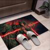 Roronoa Zoro Pattern Rug, Indoor/Outdoor Mat, for Picnic, Gameroom, Bedroom, Office, Living Room, Home Decor Carpet, Birthday Gift