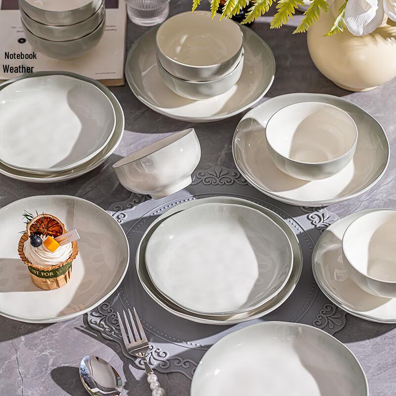 KANGMO Nordic Ceramic Dinnerware Set