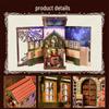 Cat's Gratitude 3D DIY Bookend House Model Toy