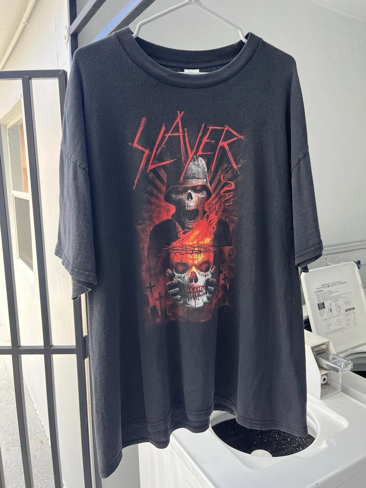 Slayer 2016 Tour Copyright official Merchendise T-shirt Mens S-5XL S