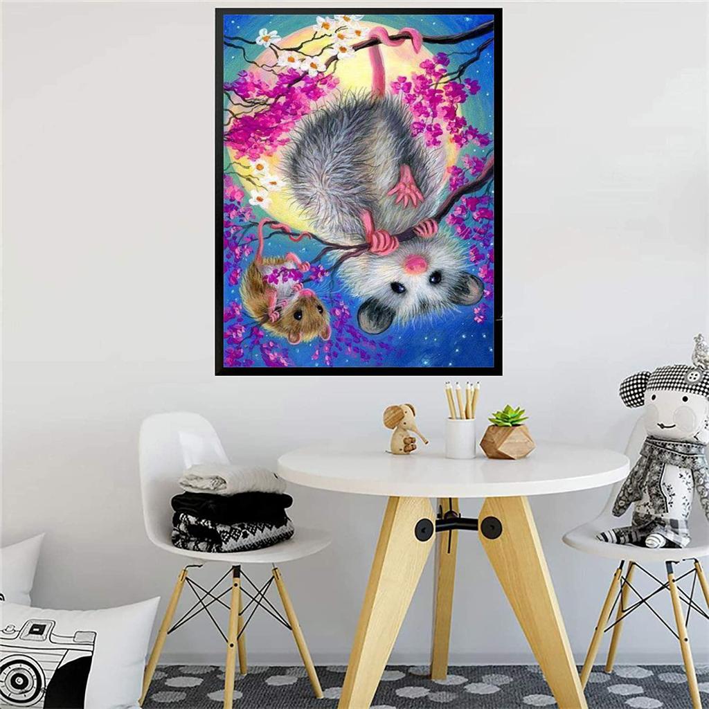 5D Diy Diamond Painting Cross Stitch 5D Diamond Mosaic Embroidery Landscape Animals Mosaic Painting Home Decoration Picture
