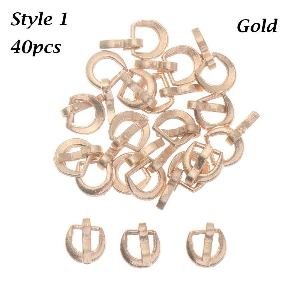 Girl Gift Toys Clothes Sewing Accessories Doll Bag Buckles Tri-glide Belt Buckle DIY Shoes Buttons