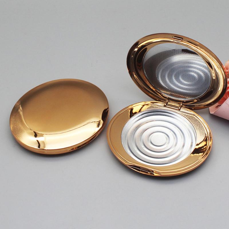 

Empty Makeup Eyeshadow Case Powder Compact Container Box Refillable Sample Powder Travel Mini Containers Palettes Make Portable