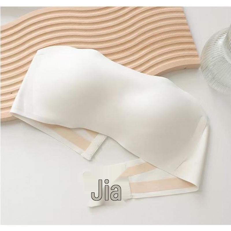 Nahtloses trägerloses Bandeau mit rutschfestem Geleistreifen für Damen, Schönes Rückendesign, Ideal für kleine Brüste