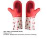 2Pcs Waterproof Strawberry Brush Gloves Convenient Powerful Cleaning Versatile Housework Gloves for Tableware