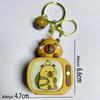 1/3/5/10/20PCS New Light-up Capybara Keychain Creative Lighted Capybara TV Type Bag Charm Children's Birthday Gift Holiday Gift