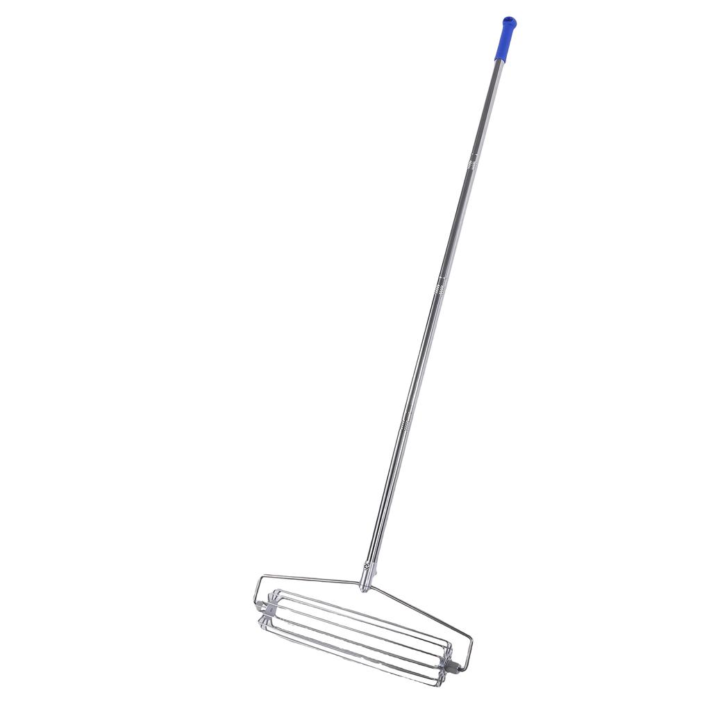 Sand Bunker Rake 4.5FT 304 Stainless Steel Course Roller Sand Trap Rake for     High   Baseball Fields Garden Landscape Beach