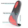 Sports Insoles Men's and Women's Military Training Running Basketball Arch Support Full Pad TPE High Elastic Shock Absorption Casual Insole