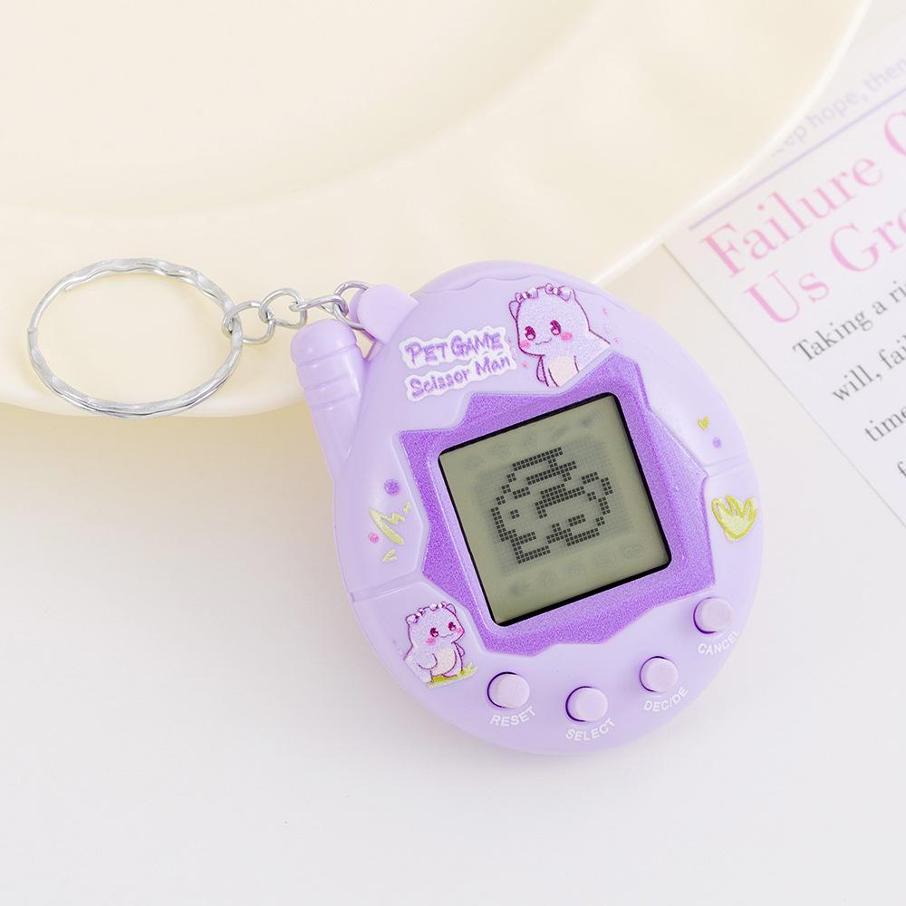 Portable Interactive Virtual Pet Console Keychain