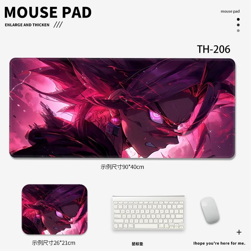 ACGN Cosplay Definition Creative Leather Mouse Pad Dragon Ball Anime E-sports Game Mouse Keyboard Table Pad Boys Advanced Non-slip  Mouse Pad