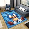 Cartoon Sonic Puzzle Area Carpet for Living Room Bedroom Home Decor Cool Movie Mat Floor Mat LXRa59