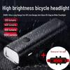 Bicycle Headlight & Taillight Set: Night Riding and Mountain Bike Flashlight Accessories