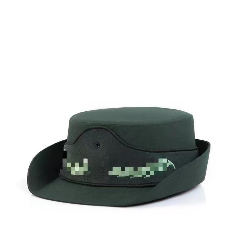 Big eaves hat men's and women's spring and autumn film and television performances Big eaves hat Flat top hat Big cover hat Women's crimped hat