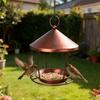 Rustproof Hanging Bird Feeder Iron Art Bird Water Bowl Water Dispenser Wild Bird Feeder  Yard