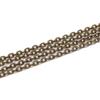 10m/lot Rhodium/Bronze  Color Long Necklace Chains Brass Bulk For DIY Jewelry Findings Making Materials Accessories