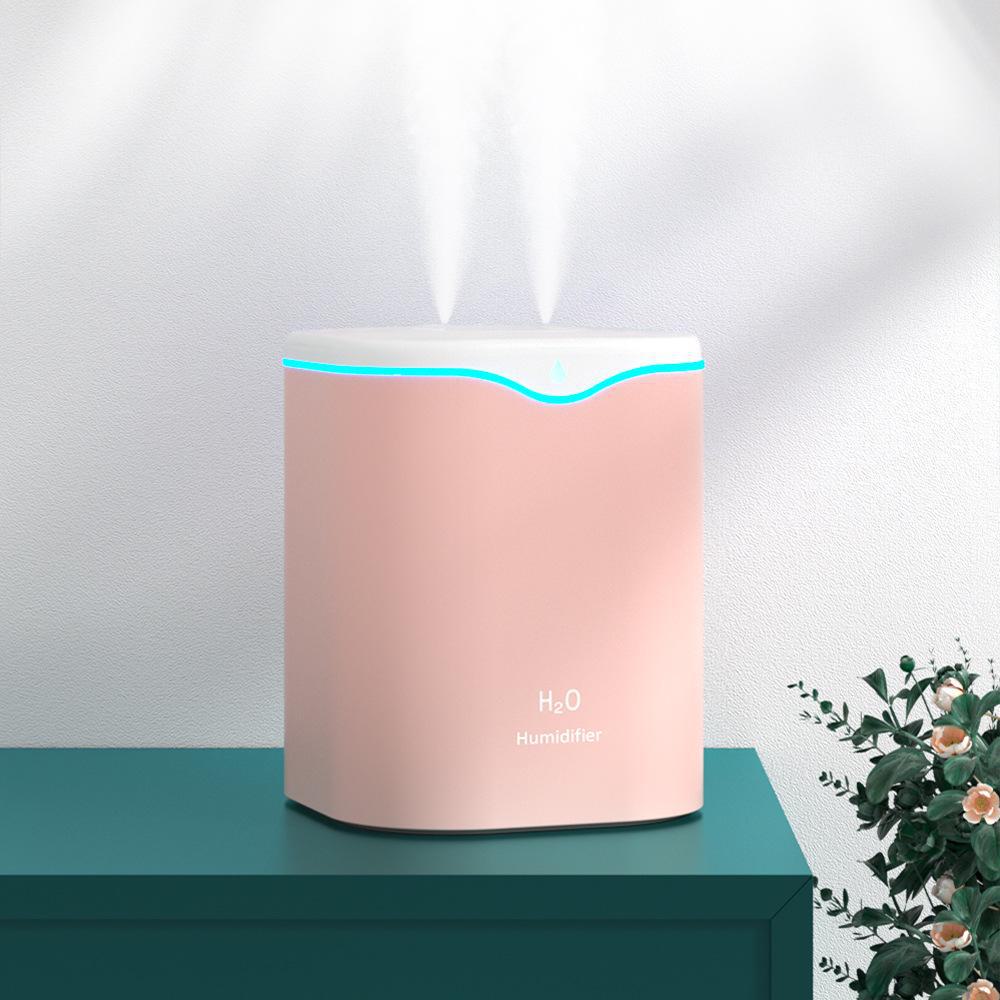 Silent 2L Sterilizing Smart Double-Head Large Capacity Desktop Aromatherapy Humidifier