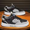 Men‘s Canvas Low-Top Mesh Sports Casual White Student Men‘s Board Shoes Versatile.