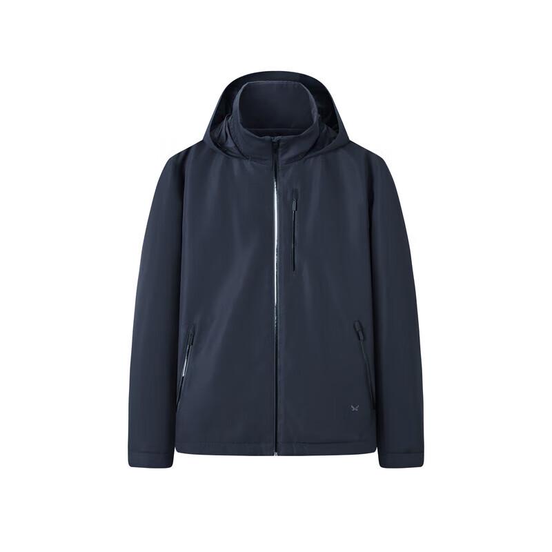 JOEONE Men's Lined Hooded Jacket