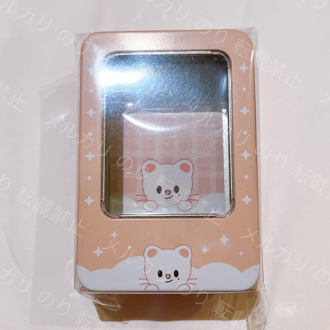 

[Б/У] StrayKids dominATE Uncon Жестяной кейс для карточек для трейдинга Хёнджин