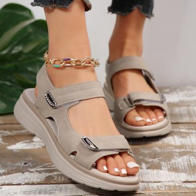 Fashion Summer Women's Sandals Non Slip Women Wedge Shoes Lightweight Platform Beach Shoes Plus Size Comfortable Shoes for Women Durable